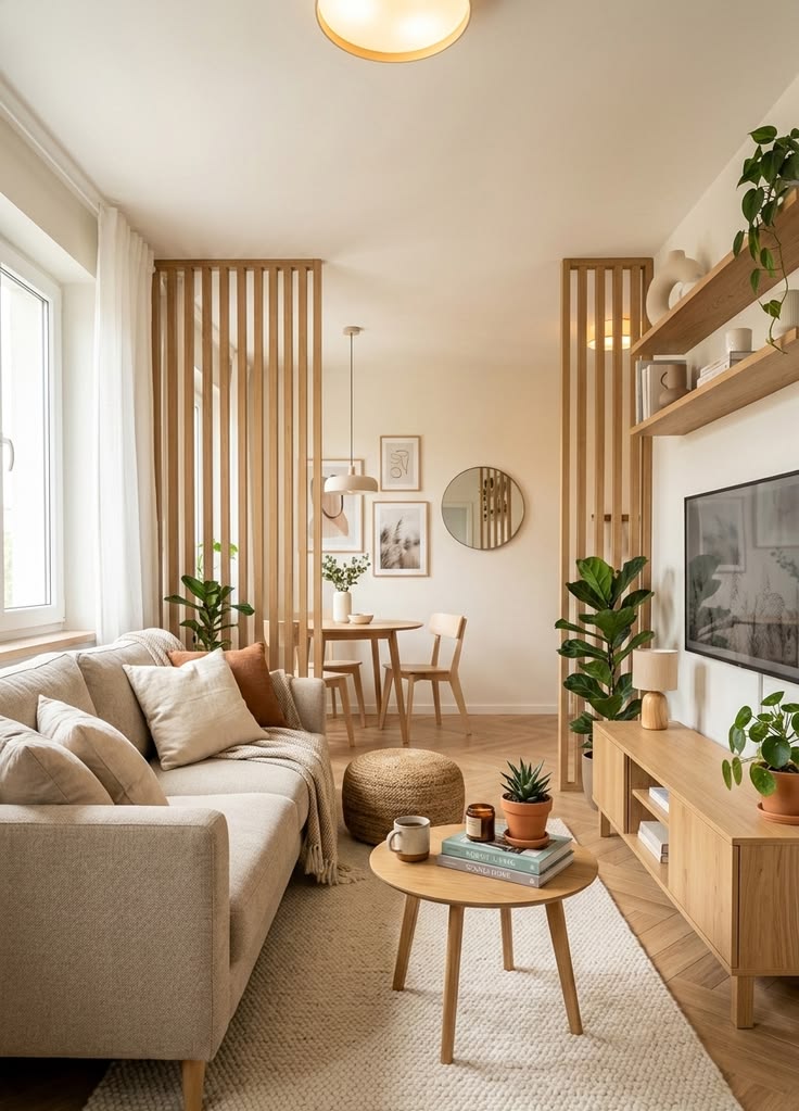 Minimalist Scandinavian Living Room Ideas for Small Apartments